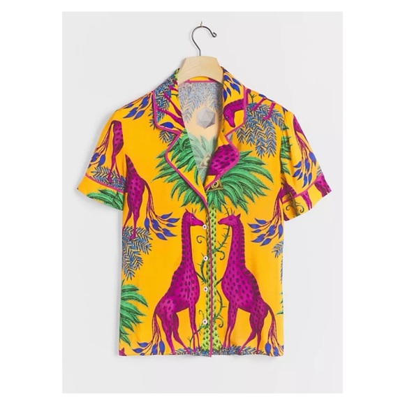 Anthropologie Other - NWOT Anthropologie Emma J Shipley Extravaganza Lounge Top Size Small